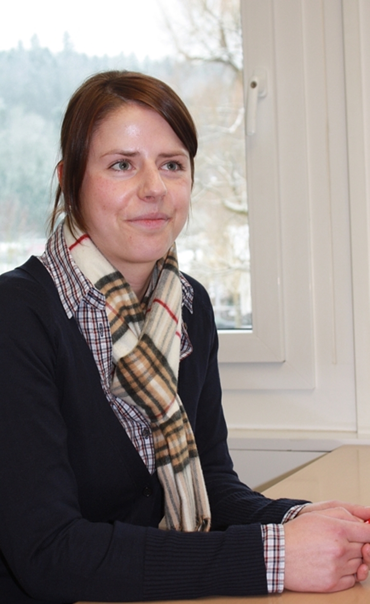 Tanja Peters ist seit Januar als Jugendarbeiterin in Neuenhof tätig. Foto: bär