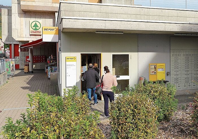 Die Post fand keinen Ersatz. Die Filiale an der Bahnhofstrasse bleibt. Gaby Kost
