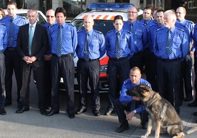Das neue Polizeikorps der Regionalpolizei Wettingen-Limmattal ist seit Januar für 50000 Personen da.Foto: bär