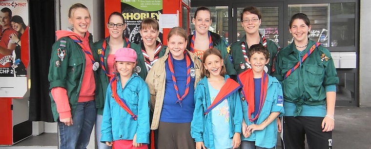 Die Wölfe der Pfadi Spreitenbach verbrachten ihr Sommerlager in Horgen. Foto: zVg
