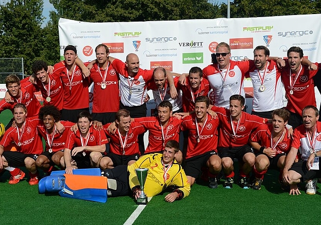 Nationalmannschaft Landhockey spielt am Wochenende auf der Berna drei Länderspiele gegen den U21-Weltmeister.Fotos: zVg
