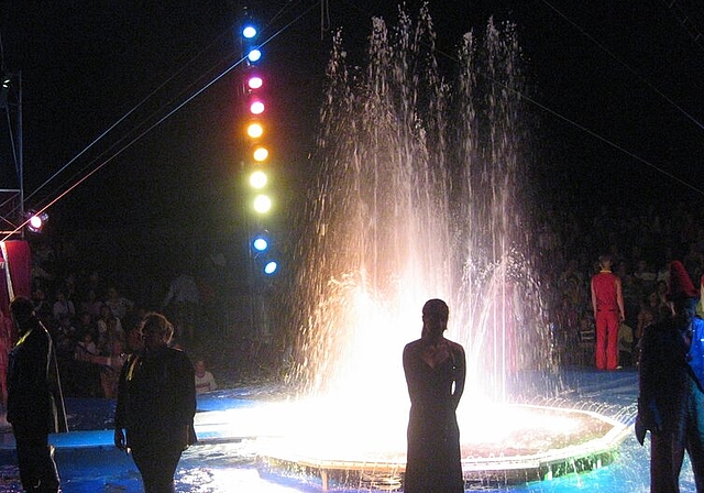Finale rund um die Wasserbühne im Zirkus Royal. Foto: zVg