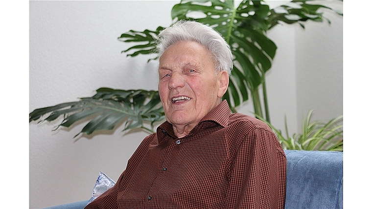 Martin Scherer freut sich auf seinen Geburtstag am 19. Dezember. Foto: bär