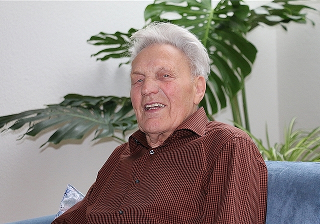 Martin Scherer freut sich auf seinen Geburtstag am 19. Dezember. Foto: bär