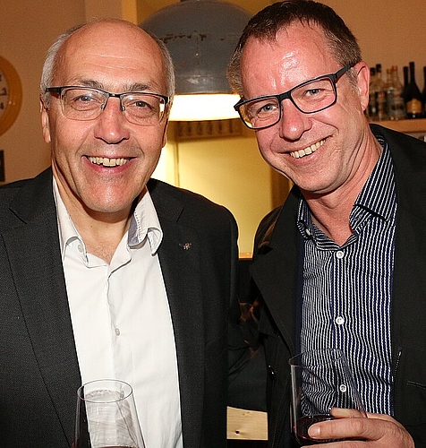 Gratulierten: Marco Hürsch (li) und Joachim Lorch.
