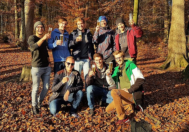 Ein Foto <em>aus den Gründungstagen im vergangenen Herbst. Mittlerweile umfassen «The Dudes» 20 Mitglieder.</em><em>zVg</em>