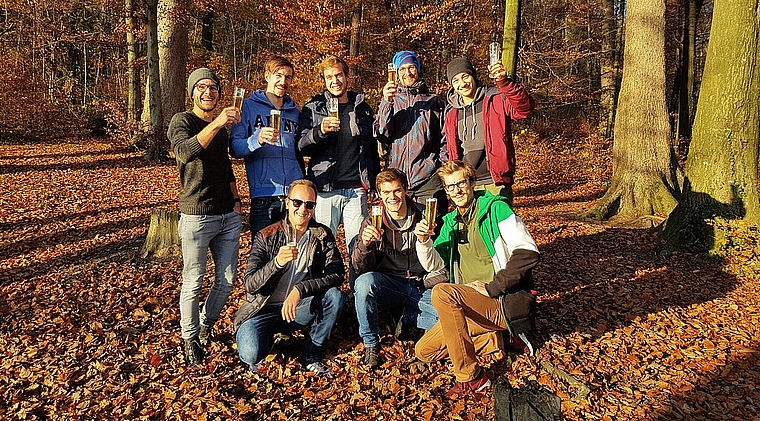 Ein Foto <em>aus den Gründungstagen im vergangenen Herbst. Mittlerweile umfassen «The Dudes» 20 Mitglieder.</em><em>zVg</em>