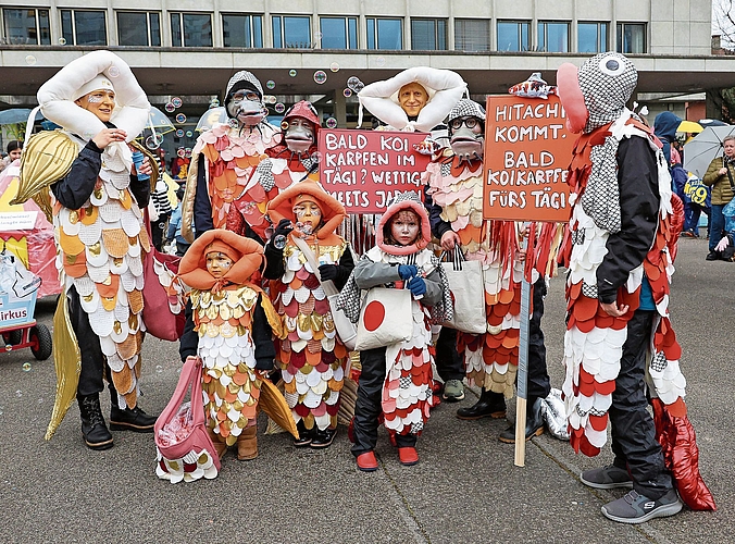 Wettingen meets Japan: Könnte die Ansiedlung der Firma Hitachi Koifische im Tägi bedeuten?