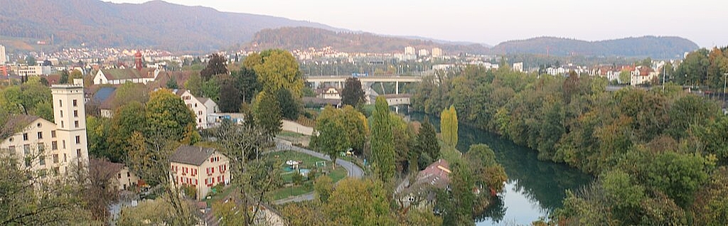 Blick aus dem Hotelzimmer im 5. Stock.
