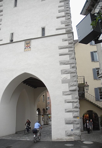 Stadturm – auch ein Wahrzeichen.
