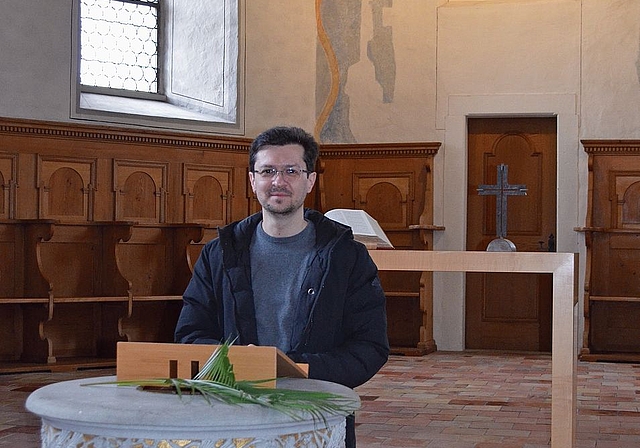 Tritt sein neues Amt am 1. Juli an: Der neu gewählte Pfarrer Alexander Kuzmitski. Irene Hung-König