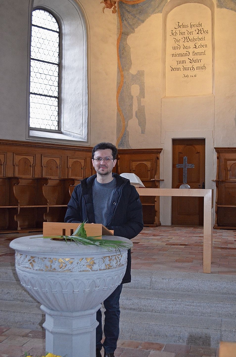 Tritt sein neues Amt am 1. Juli an: Der neu gewählte Pfarrer Alexander Kuzmitski. Irene Hung-König