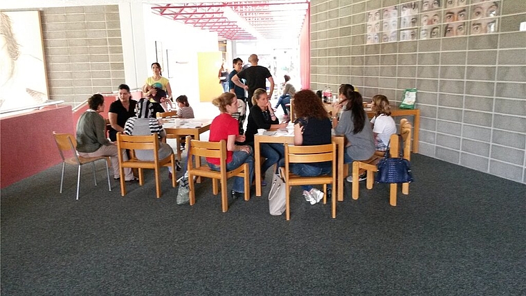 Besuchstag an der Neuenhofer Schule. Foto: zVg