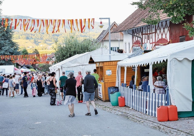 Kein Dorffest: Jungwacht und Blauring organisiert eine Party.Archiv