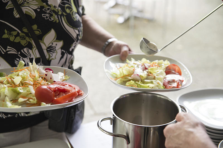 Der Salat ist bereit. (Barbara Scherer)