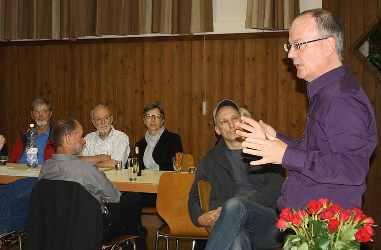 Nationalrat Max Chopard berichtete aus der Sommersession. Foto: zVg