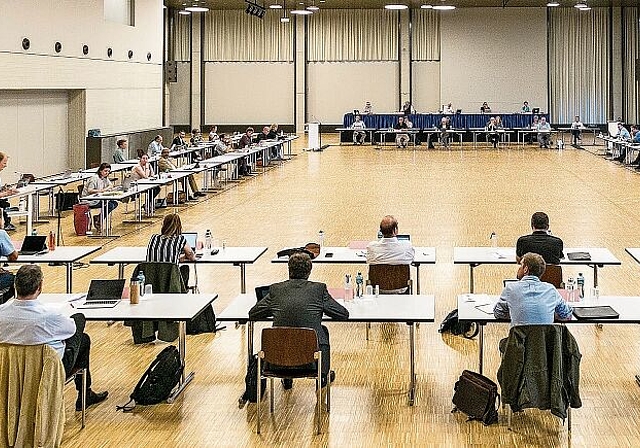 Wegen eines Coronafalls in den Reihen der Wettinger Einwohnerräte fand die Sitzung vom vergangenen Donnerstag kurzfristig nicht statt.  Sandra Ardizzone/Archiv