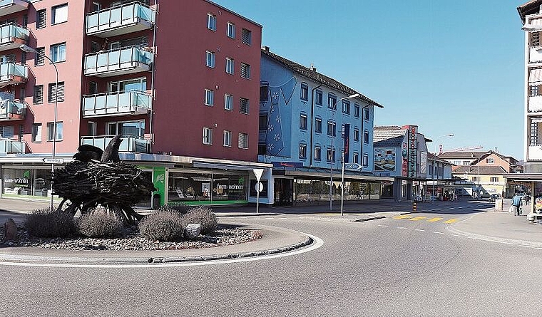 Ab Spätherbst soll Wettingens Hauptverkehrsachse vom «Rabenkreisel» bis zur Grenze zu Baden saniert werden. CH Media/Archiv
