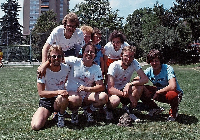 Grümpelturnier in Wettingen 1977. zVg