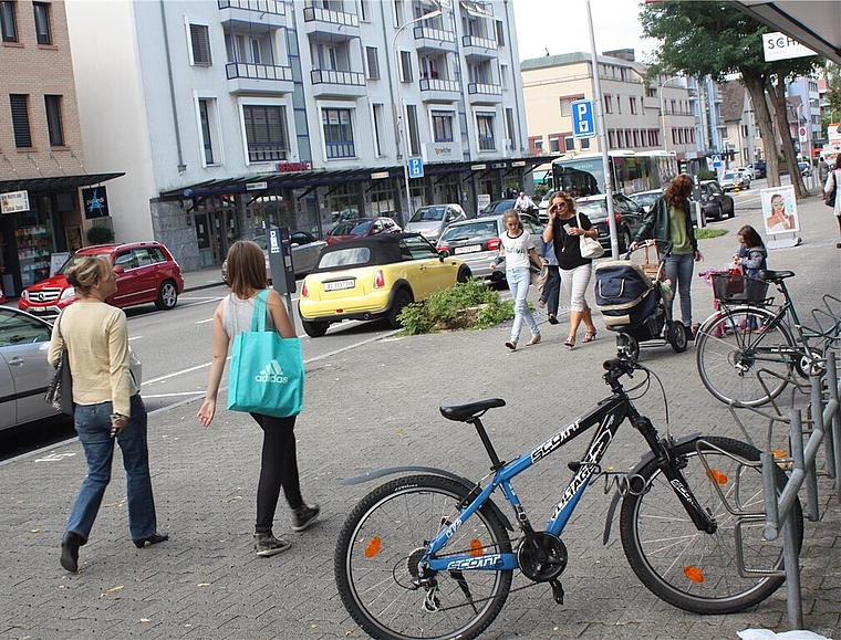 Wettinger Landstrasse soll attraktiver werden. Foto: bär