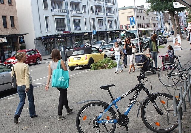 Wettinger Landstrasse soll attraktiver werden. Foto: bär