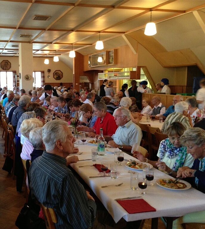 Zufriedene Teilnehmer im Restaurant Bären, Eggiwil. Foto: zVg