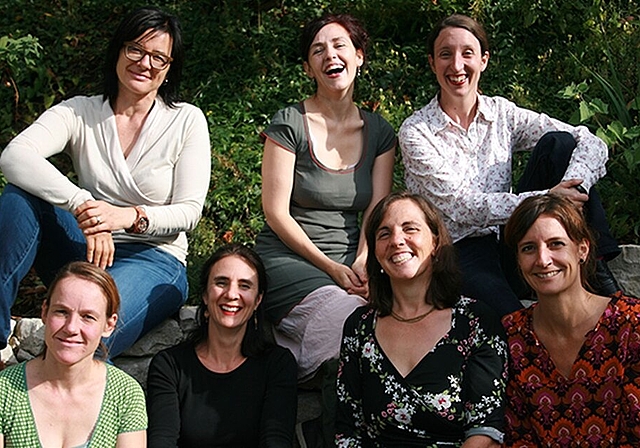 Neues Team Foto: (v.l.) Iren Keller, Helen Schlageter, Sybille Müller, Cathi Villiger, Rea Hoeve, Antonia Camponovo und Anouk Holthuizen. Foto: zVg