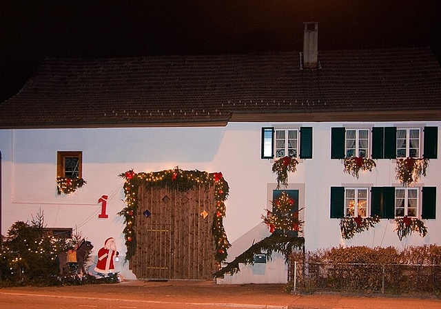 Bald werden die Kürbisse einer grossen Weihnachtsdeko weichen.
