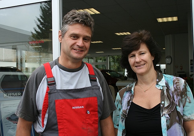 Markus und Monika Kieser sind die Hauptorganisatoren der Regio-Messe am 2., 3. und 4. September.  Foto: bär
