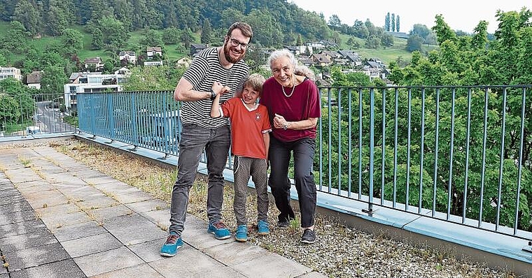 Sie sind bereit für das Abenteuer: Micha, Seraiah und Käti Wüthrich. Irene Hung-König