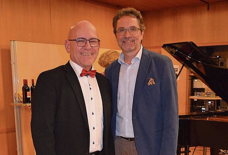 Die Neuen Präsident Christian Oberholzer (l.) und Vize Christian Wassmer. ihk