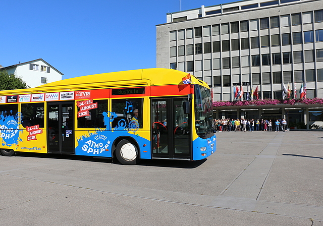 Im August 2019 wurde auf dem Rathausplatz in Anwesenheit vom OK, Sponsoren und Politikern der Werbebus der RVBW für die zehntägige Feier zum 975. Geburtstag von Wettingen in Betrieb genommen. Ob das Fest stattfindet, ist nach wie vor unklar. Melani