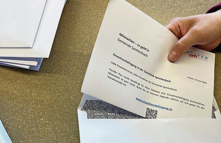 In der Arwo-Stiftung wurden die Umfragen vergangene Woche eingepackt und verschickt. zVg