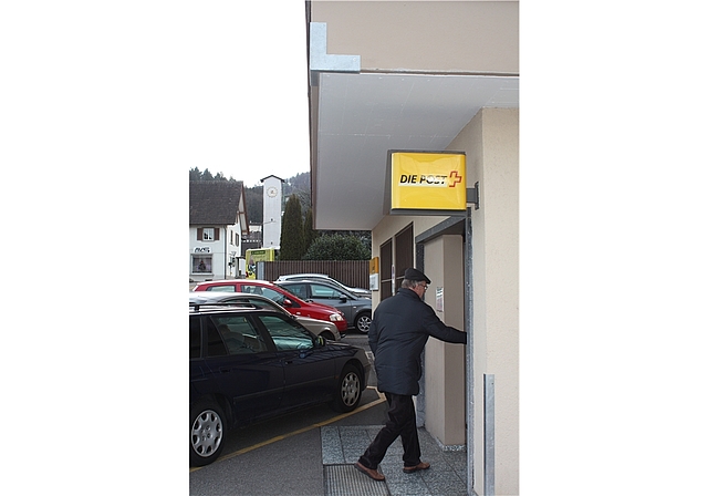 Post Killwangen kurz vor der Schliessung im Februar 2014.Archiv: bär 