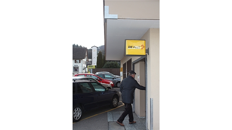 Post Killwangen kurz vor der Schliessung im Februar 2014.Archiv: bär 
