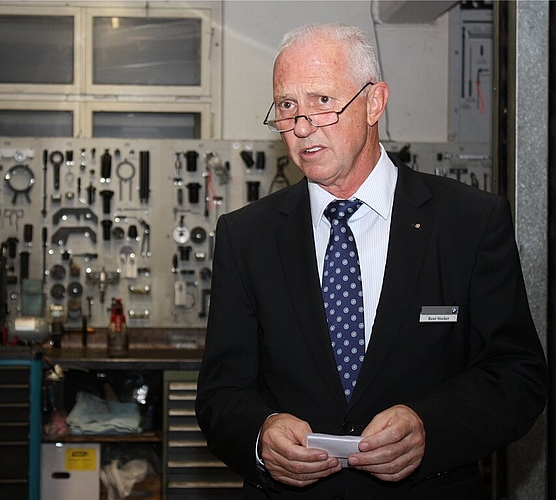 René Stocker Inhaber der J. Stocker AG.
