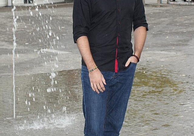 Patrik Blaser auf dem Zentrumsplatz in Wettingen. Rahel Bühler
