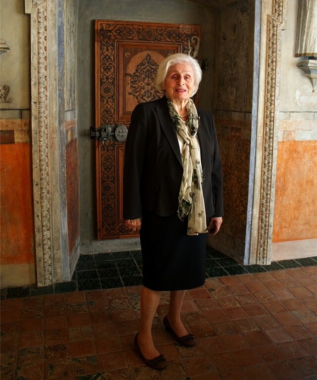 Olga Beeler führte 30 Jahre durchs Kloster und zieht sich mit 90 Jahren zurück. bär
