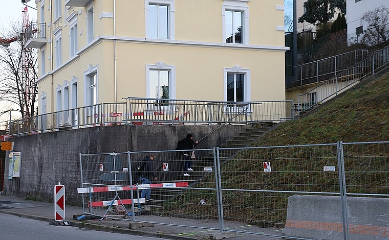 Die Ankegässli-Treppe ist von März bis Oktober nicht begehbar. Der Fussweg verlängert sich dadurch. Melanie Bär