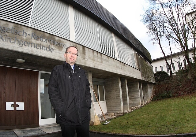 Franz Melliger hat die Bank für die Kirche eingetauscht.Foto: bär
