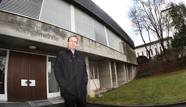 Franz Melliger hat die Bank für die Kirche eingetauscht.Foto: bär