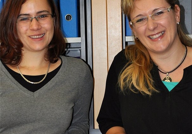 Adriana Martinelli und Cornelia Zeindler der Gemeindezweigstelle SVA.Foto: zVg
