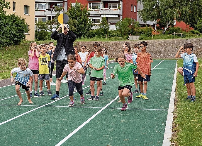 Beim Startsignal gehts los. (Bilder: Gaby Kost)
