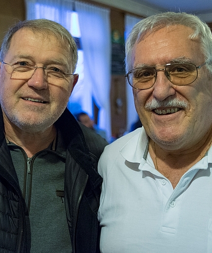 Marcel Klarer (l.) und Heinz Bär.