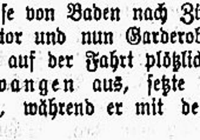 Der Zeitungsartikel, in welchem über den Tod Steinhauers berichtet wird.zVg