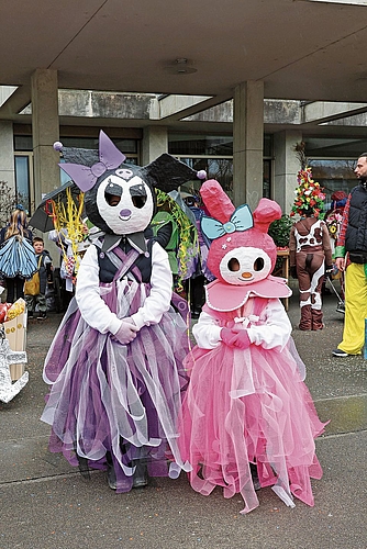 My Melody & Kuromi (l.) aus der Netflix-Serie.