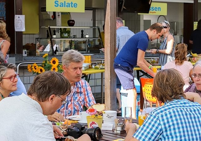 Die Badi-Beiz <em>wird ab nächster Saison von einem neuen Pächter geführt. (AZ Archiv/ Gaby Kost)</em>
