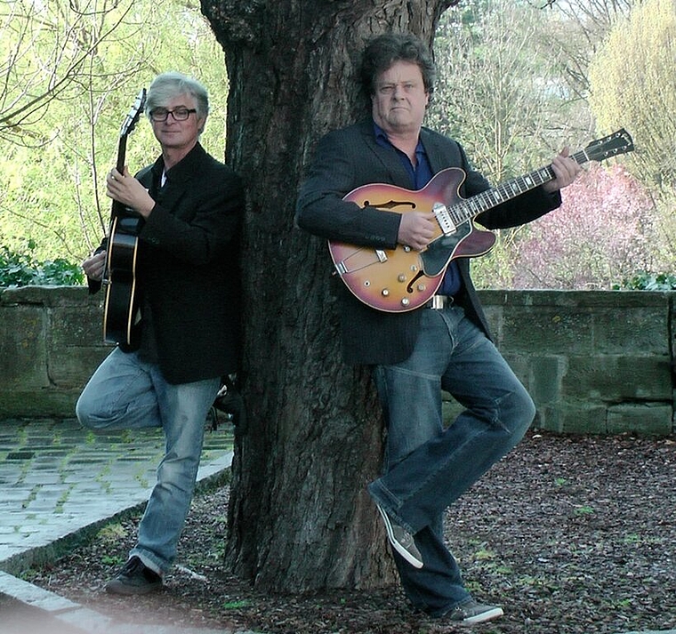 Werner Acker und Ignaz Netzer im Zentrumsschopf zu Gast.Foto: zVg