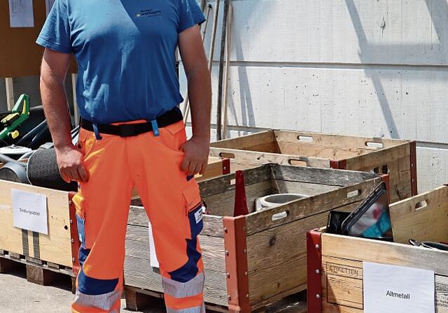 Viel Müll und Littering sind noch immer ein grosser Teil der Gemeindearbeit.rfb