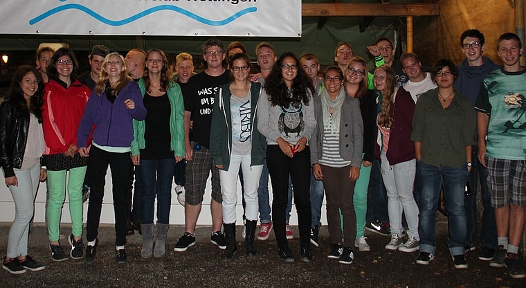 An der Jungbürgerfeier gab es Gespräche, Apéro und ein Quiz. Foto: zVg